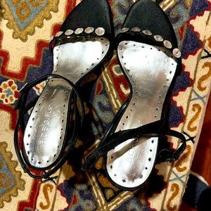 Strappy BCBG sandal high heels